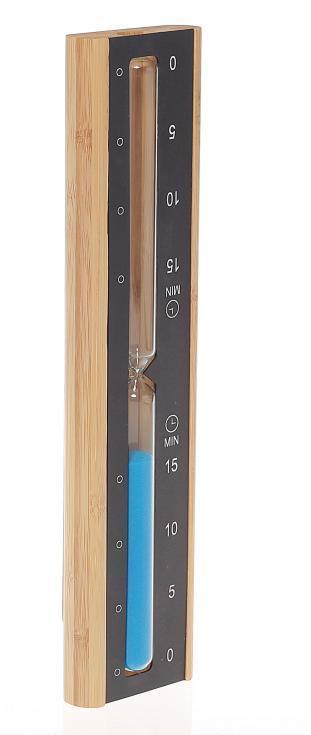 Natural Doctor ND-ACC-268 Bamboo Alu 15min sand timer