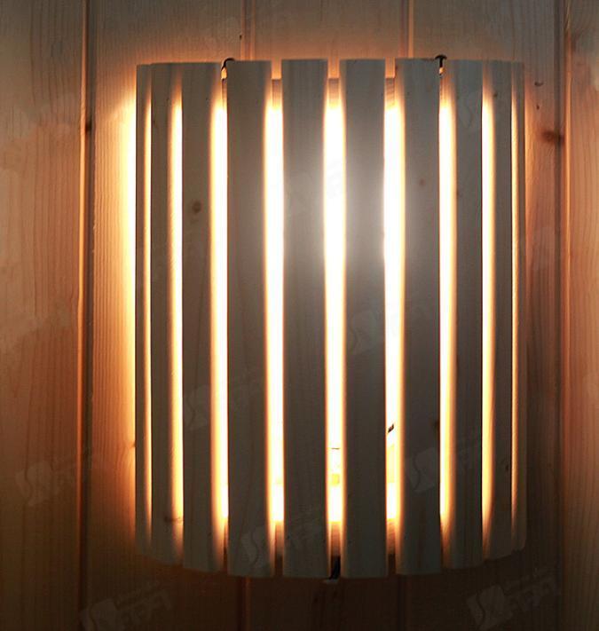Natural Doctor ND-ACC-279 Pine Wooden sauna lamp shade Hauptbild