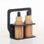 Natural Doctor ND-ACC-369 Two-bottle holder - black