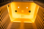 NaturalDoctor ASK2 sauna, ceiling and lighting