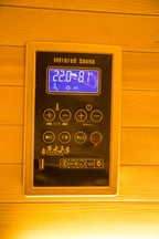 NaturalDoctor ASK2 sauna, digital control panel