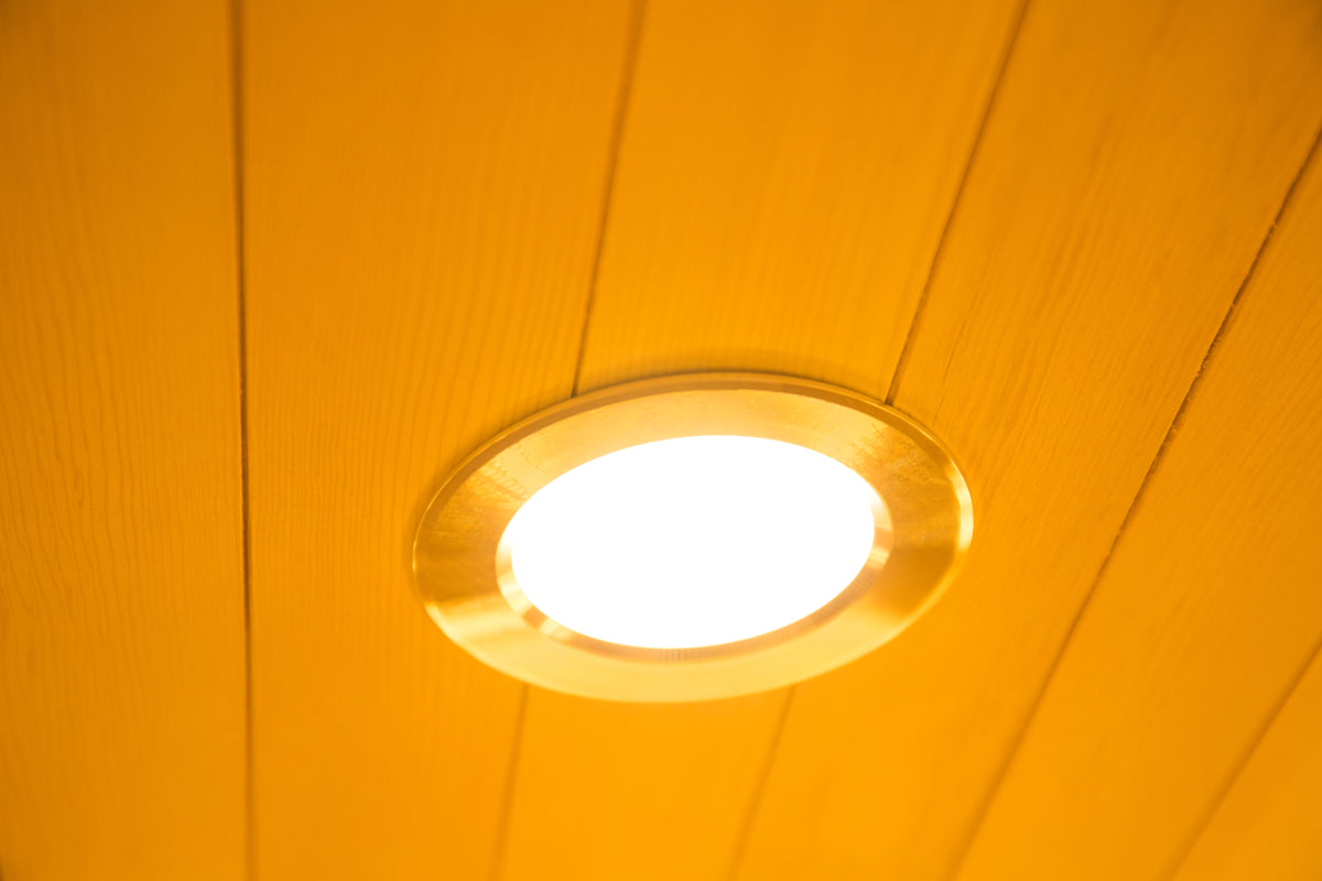 NaturalDoctor ASK2 sauna, ceiling light