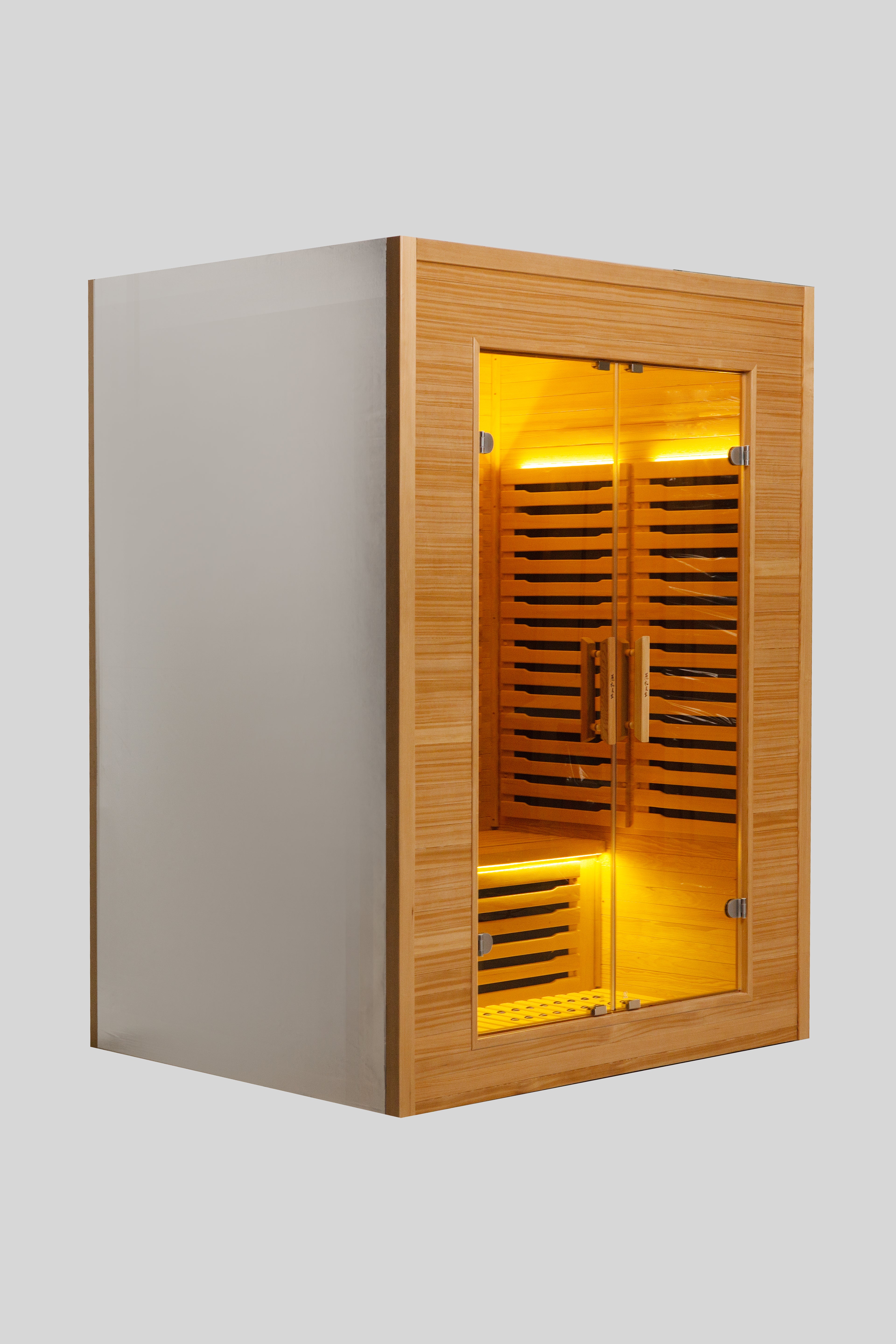 Natural Doctor ND-ASK2 Sauna infravermelha de hemlock para 2 pessoas Imagem secundária do produto