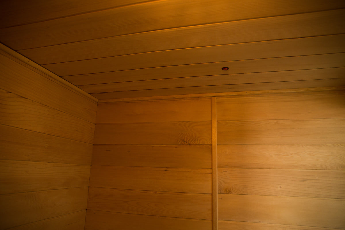 NaturalDoctor ND-E2S hemlock interior wall and ceiling
