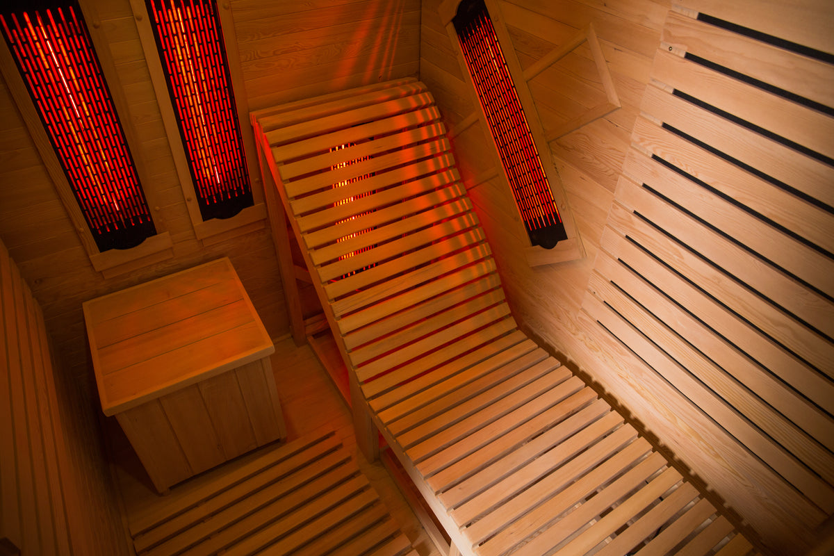 Natural Doctor ND-G1S sauna interior and construction detail