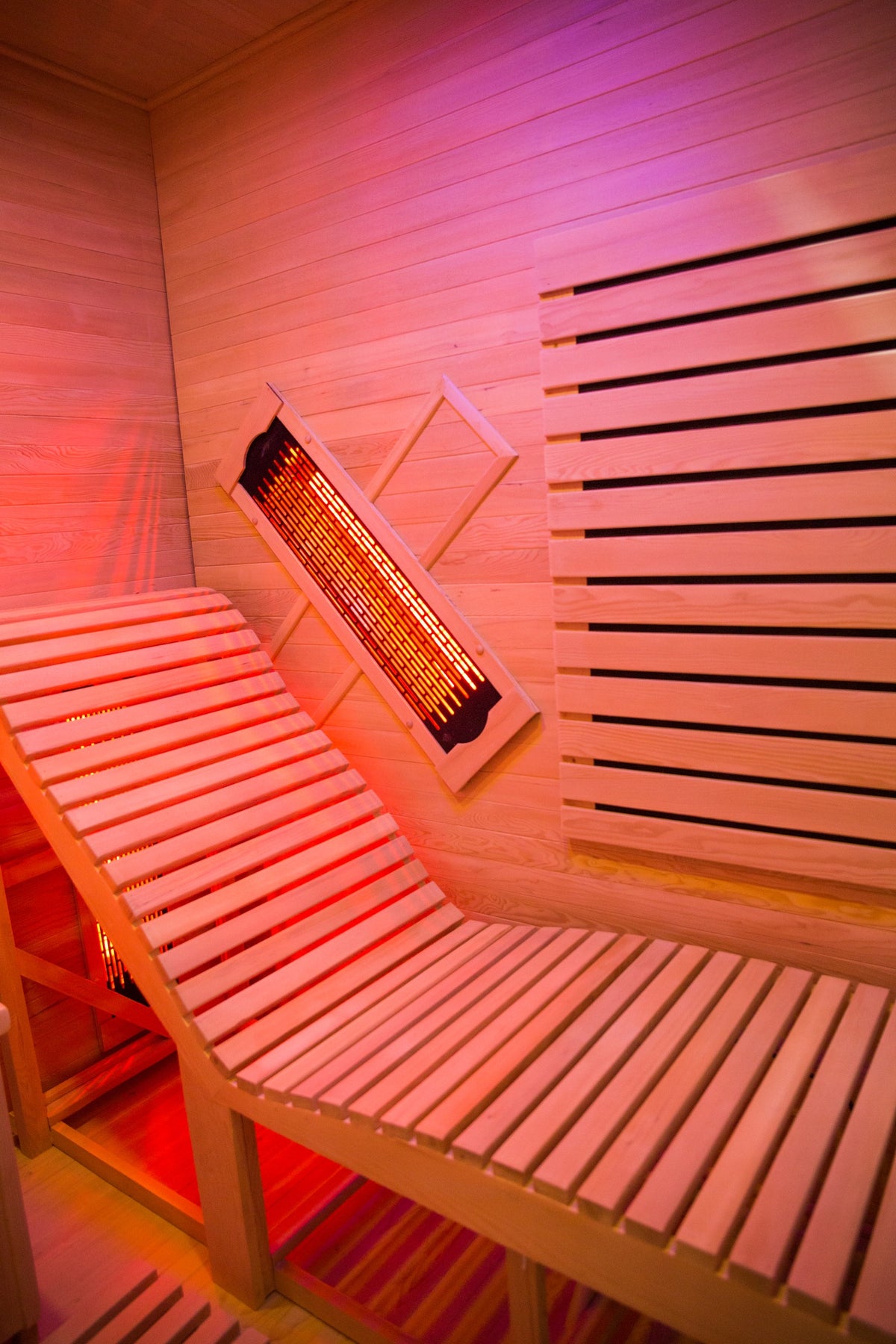 ND-G1S sauna interior detail