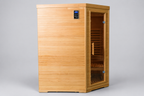 NaturalDoctor G1S sauna, side wall and glass door