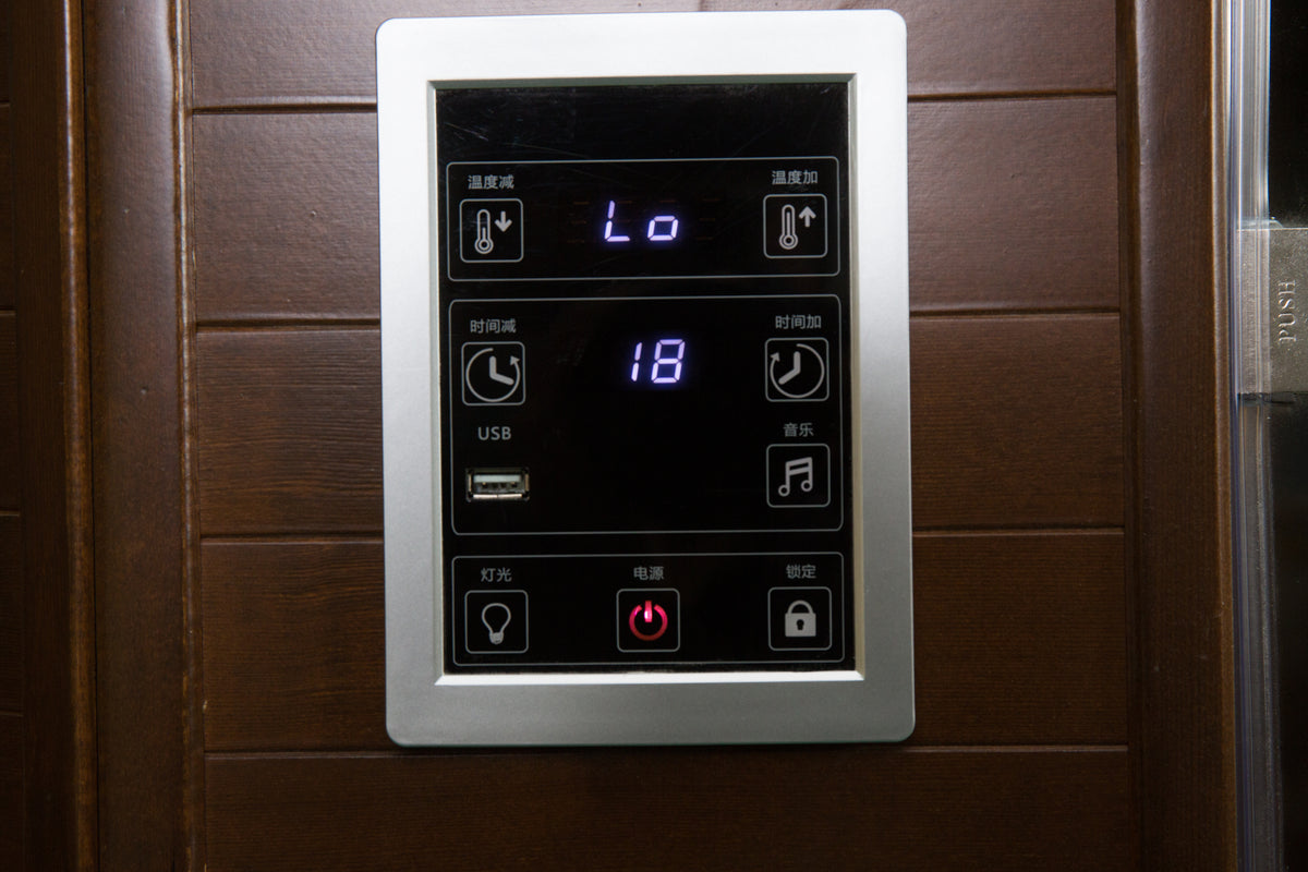 Natural Doctor ND-IG1RP sauna interior and construction detail