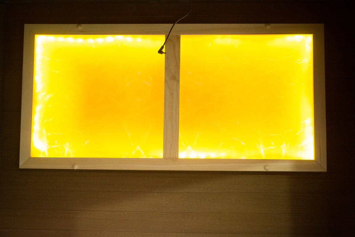 Natural Doctor ND-IG1RP sauna interior and construction detail