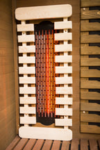 Natural Doctor ND-IG1RP sauna interior and construction detail