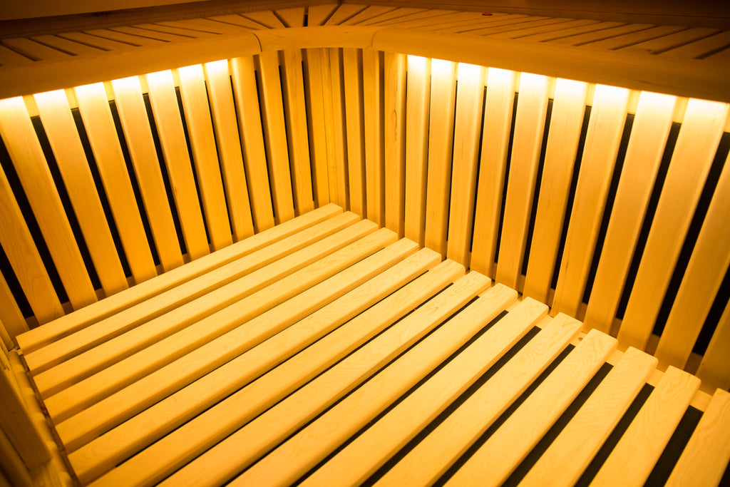 Natural Doctor ND-II2C sauna interior and construction detail