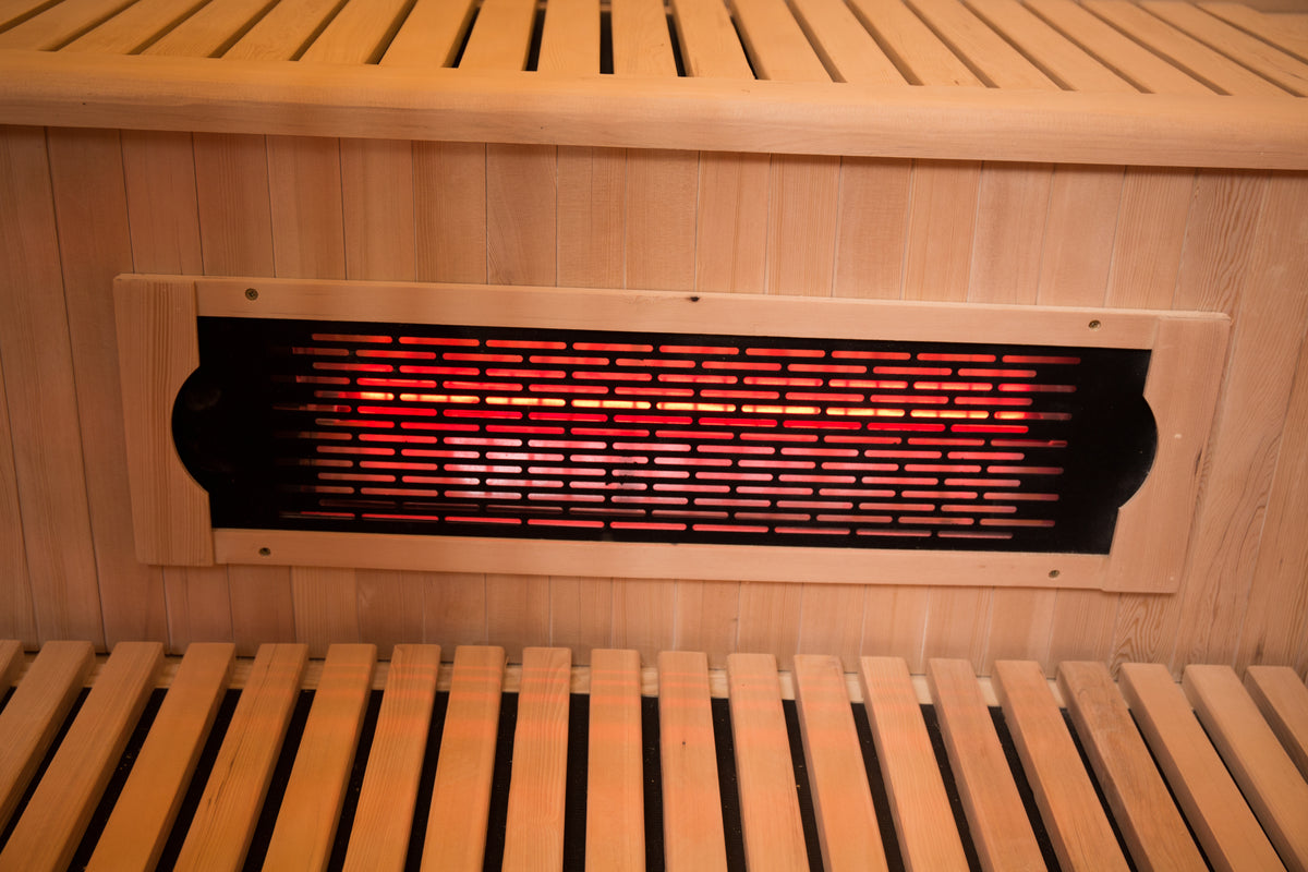 Natural Doctor ND-IIA5 sauna interior and construction detail