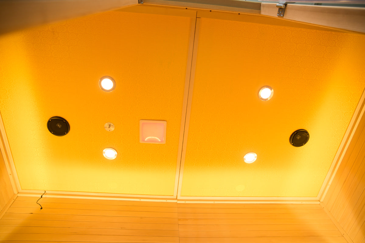 Natural Doctor ND-IIA5 sauna interior and construction detail