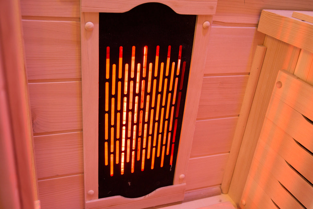 NaturalDoctor IMH1 sauna, infrared tube heater guard