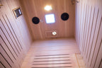 NaturalDoctor IMH1 sauna, ceiling lights and speakers