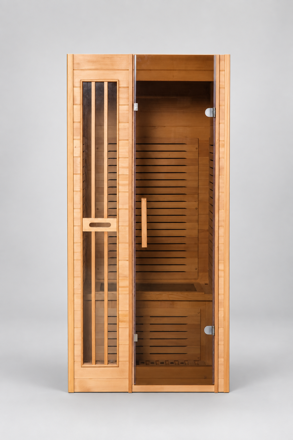 NaturalDoctor IMH1 sauna, front view