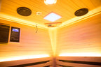 Natural Doctor ND-IW2 sauna interior and construction detail