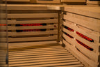 Natural Doctor ND-LM3 sauna interior and construction detail
