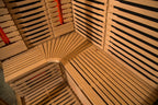 Natural Doctor ND-LM3 sauna interior and construction detail