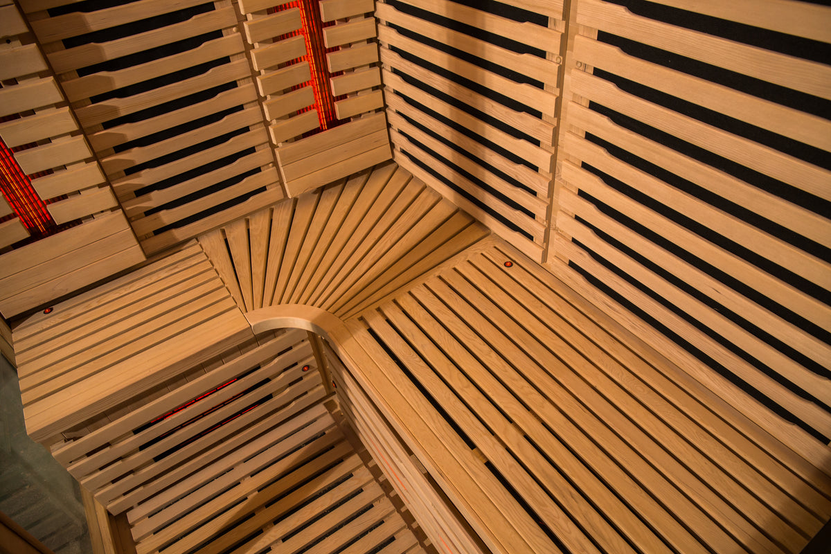 Natural Doctor ND-LM3 sauna interior and construction detail