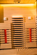 Natural Doctor ND-LM3 sauna interior and construction detail