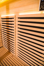 Natural Doctor ND-LM3 sauna interior and construction detail