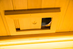 Natural Doctor ND-LM3 sauna interior and construction detail