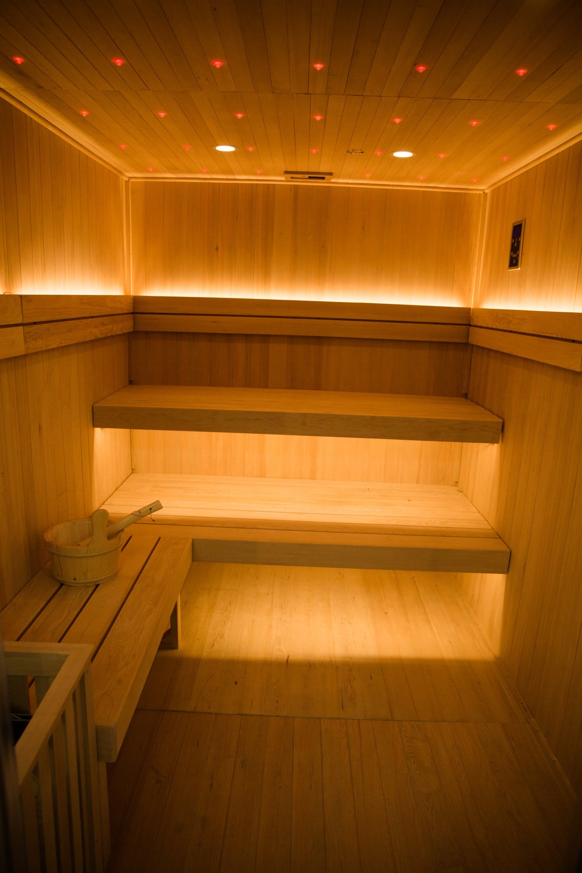 ND-OB4 sauna interior detail