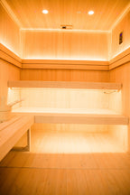 ND-OB4 sauna interior detail