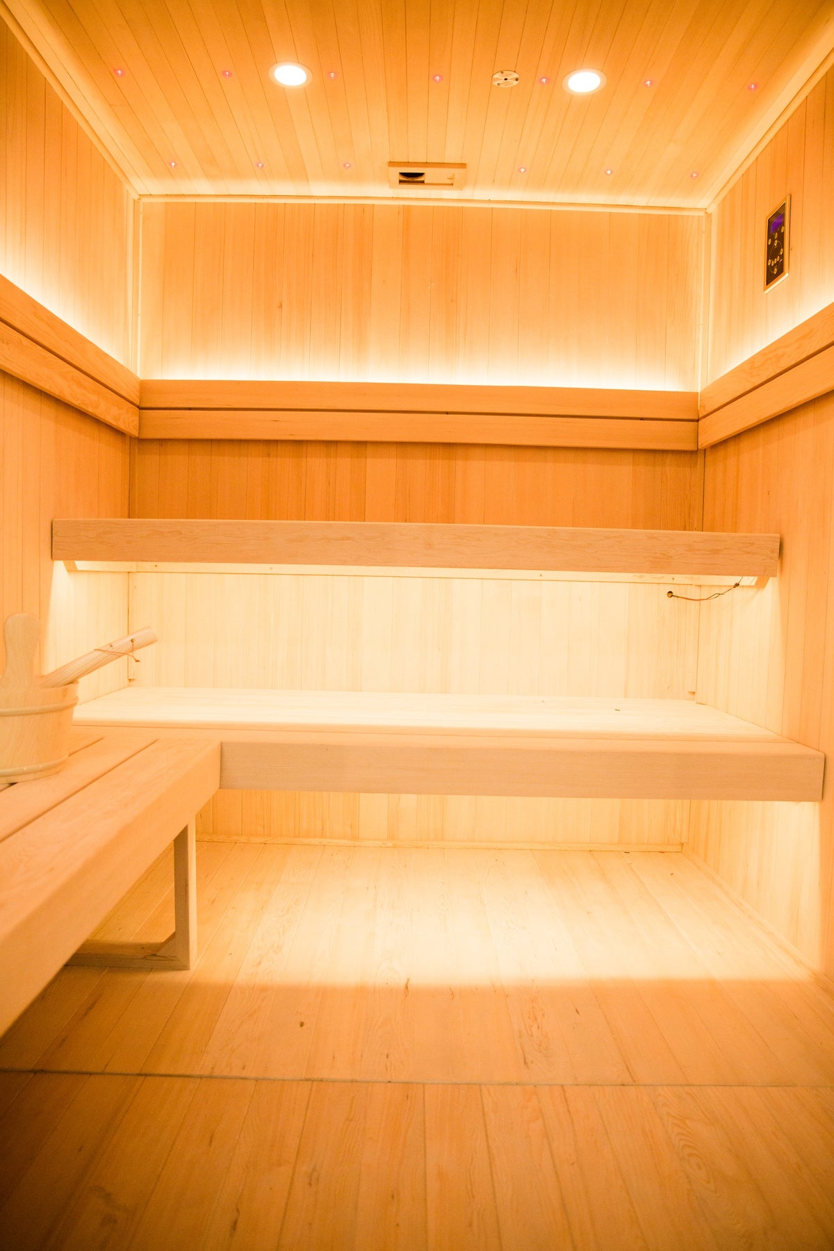 ND-OB4 sauna interior detail