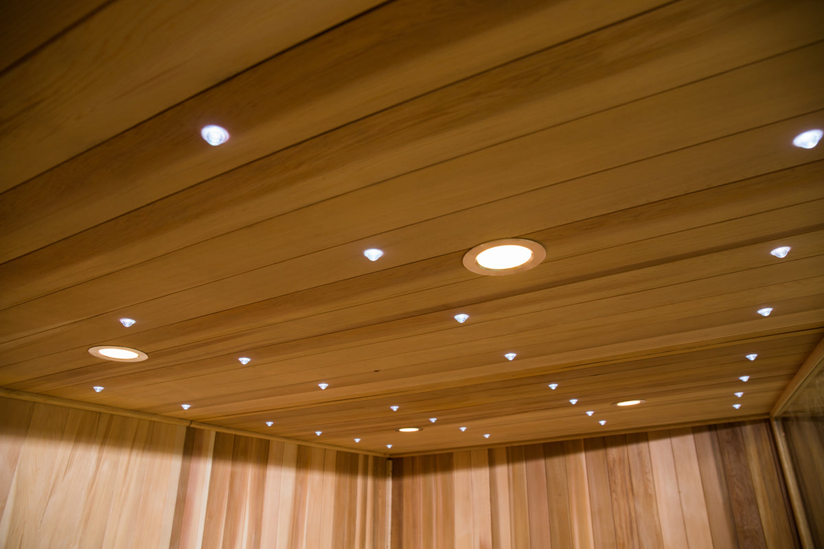 Natural Doctor ND-OFB4 sauna interior and construction detail