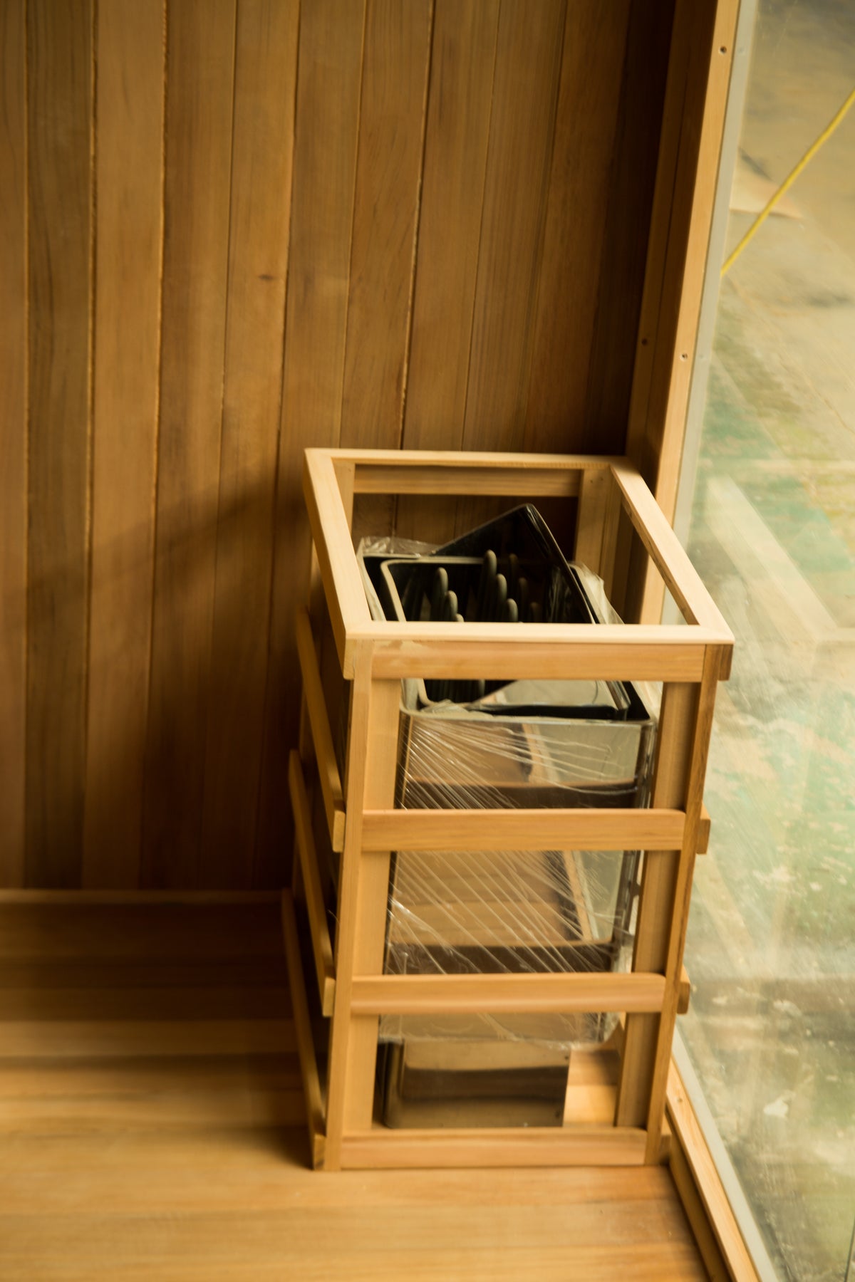 Natural Doctor ND-OWS4 sauna interior and construction detail