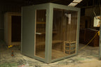 Natural Doctor ND-OWS4 complete sauna photographed in the factory