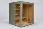 Natural Doctor ND-OWS4 sauna side entrance and front glass view