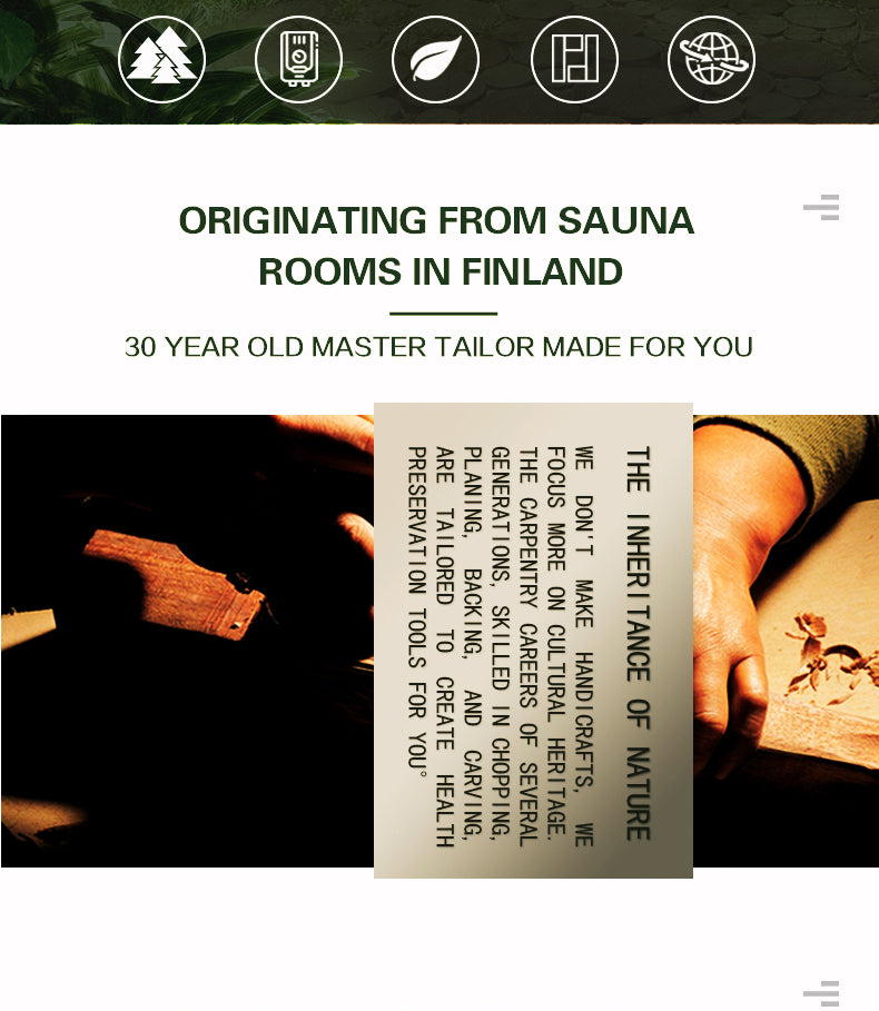 NaturalDoctor-BFM4 Barrel sauna for 4 people