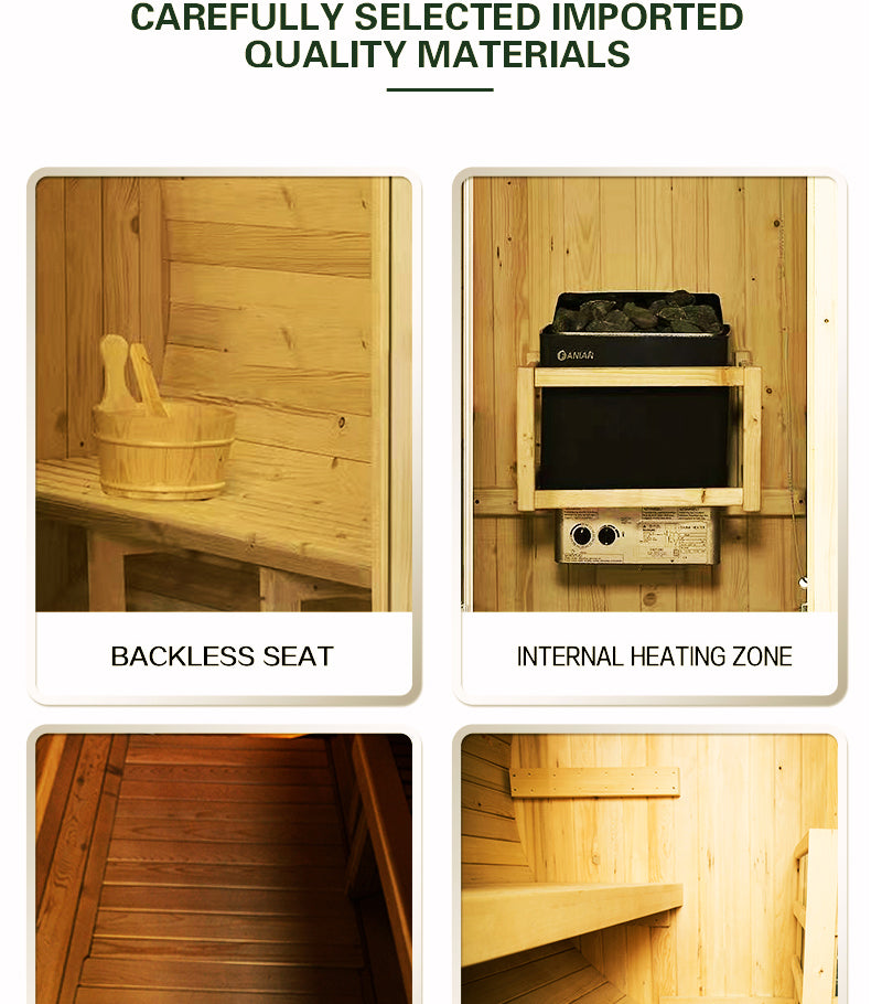 NaturalDoctor-BFM4 Barrel sauna for 4 people