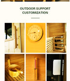 NaturalDoctor-BFM4 Barrel sauna for 4 people