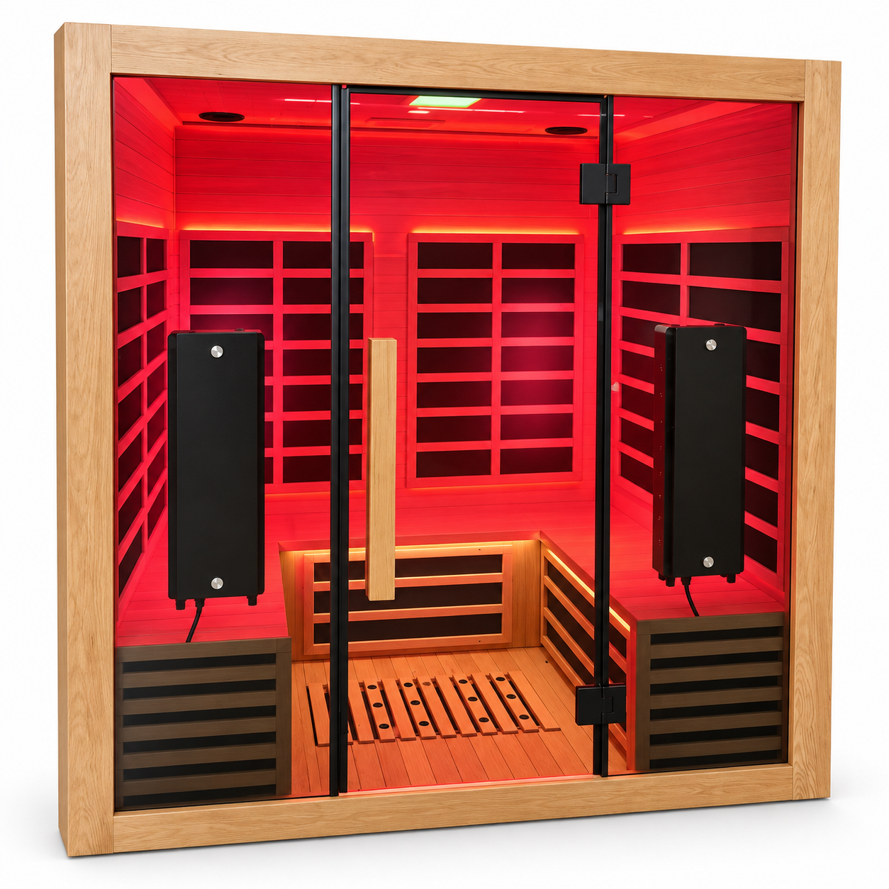Natural Doctor Rotlichtsauna | 2 Personen · 4 Personen · Dusche + Sauna Zweitbild