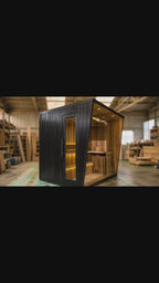Natural Doctor ND-OFB4 4人用レッドシダー製屋外サウナ